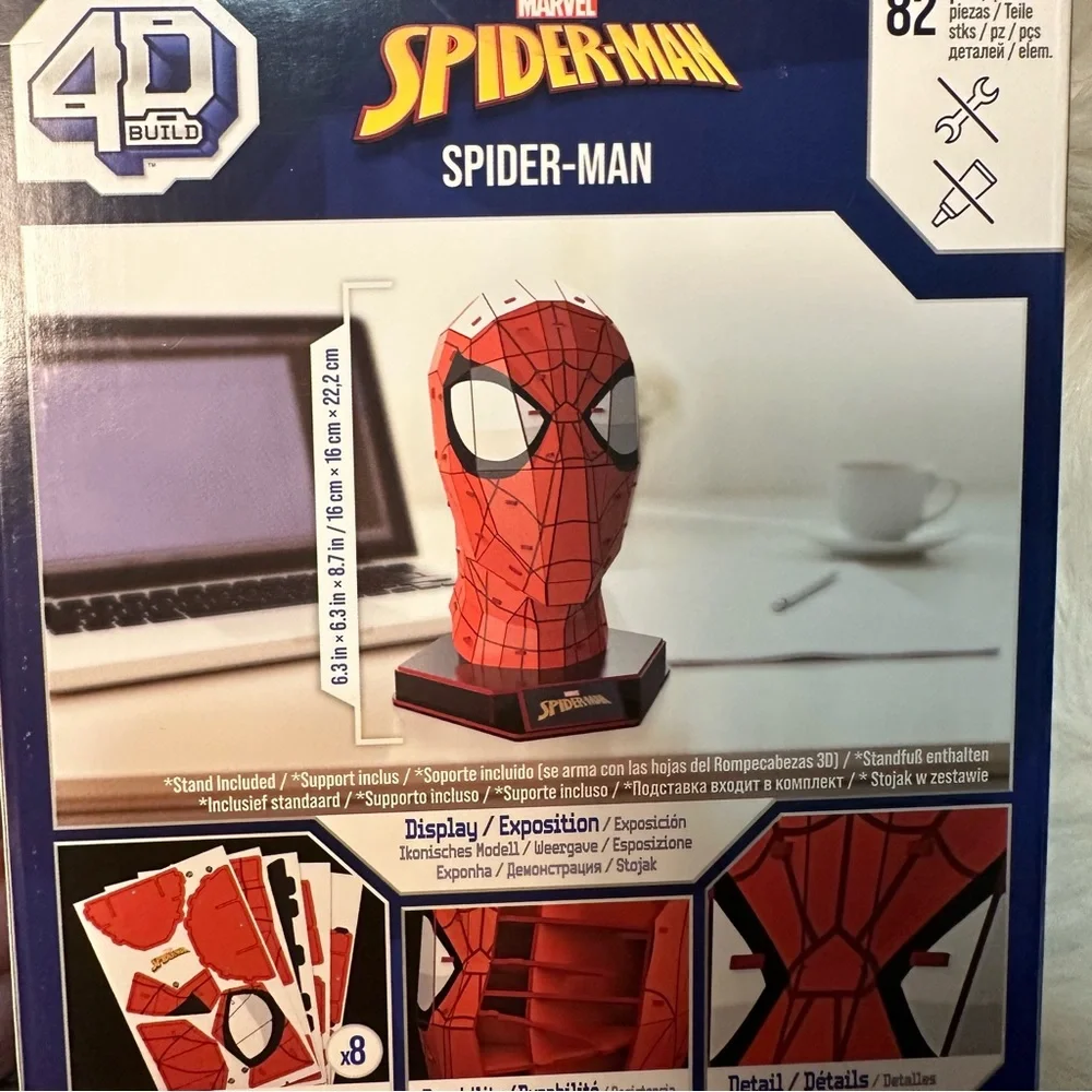 Spider-Man 3d Model Kit/Puzzle